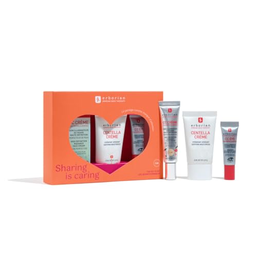 Erborian - CC Crème à la Centella Asiatica - Maquillage et Soin Illuminateur de Teint Haute Définition pour Visage - Protection Solaire SPF 25 - Soin Cosmétique Coréen